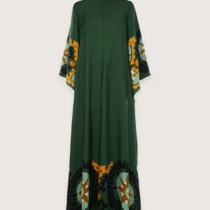 Robe kimono réversible | Émeraude