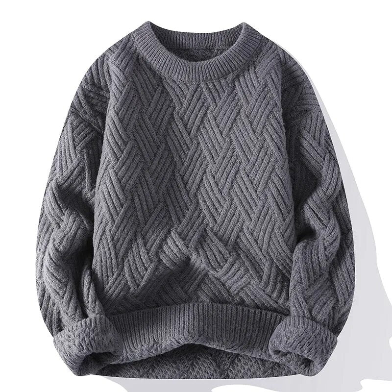 Pull à Col Rond pour Hommes – Image 2